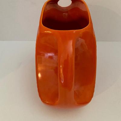 Orange Fiesta Ware Pitcher