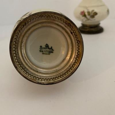 Rosenthal Germany Rose Selb Plossberg Porcelin S&P Set