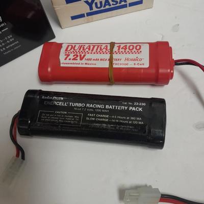 RC car / Boat batteries Nicad, Gel cells with charger