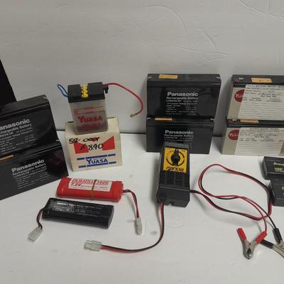 RC car / Boat batteries Nicad, Gel cells with charger