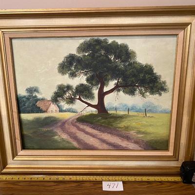 Painting by Chris Garner 1980