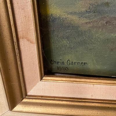 Painting by Chris Garner 1980