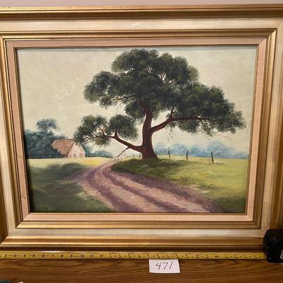 Painting by Chris Garner 1980
