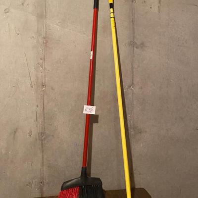 Light Bulb Changer and Broom