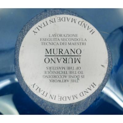 Handmade White Crystal Murano Italy Sculpture