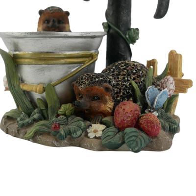 Large Water Spout and Hedgehog Figurine