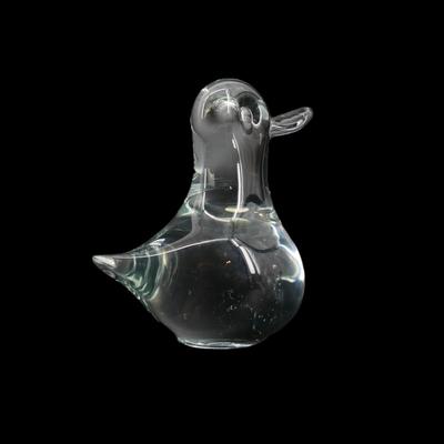 Crystal Duck Figurine