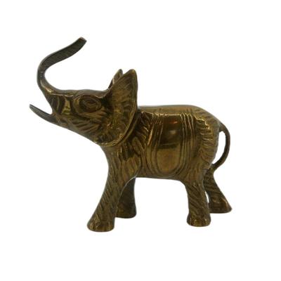 Vintage Brass Elephant Figurine