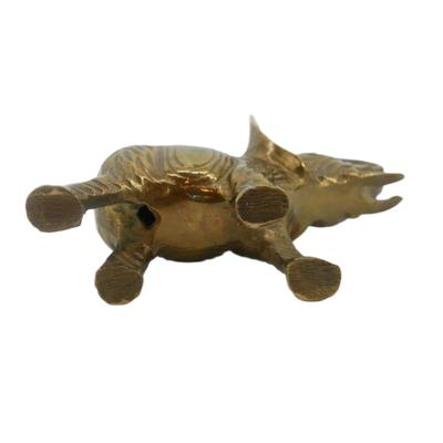 Vintage Brass Elephant Figurine