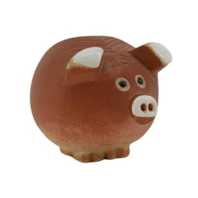 Handmade Piggy Figurine