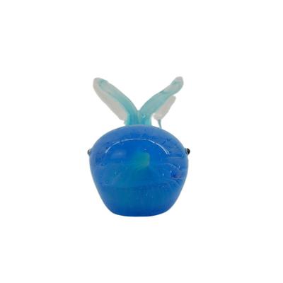 Blue Whale Glass Paperweight