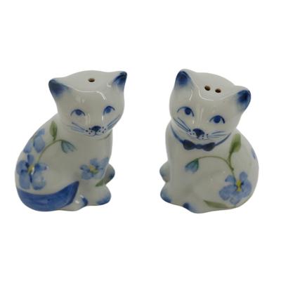 Porcelain Kitty Shakers