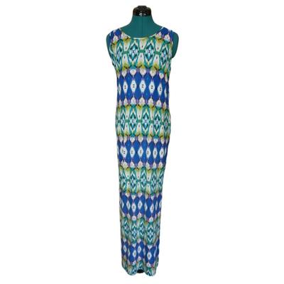 Patterned Maxi Dress L