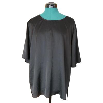 Black Chico's Blouse XXL