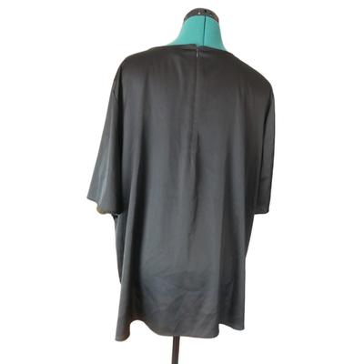 Black Chico's Blouse XXL