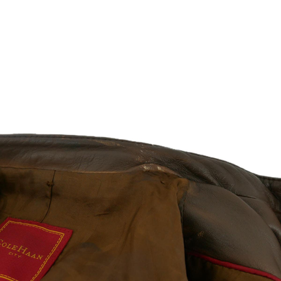 Cole Haan Leather Jacket XS