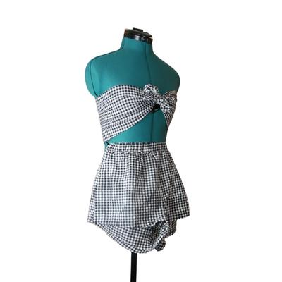 Gingham Two-Piece M