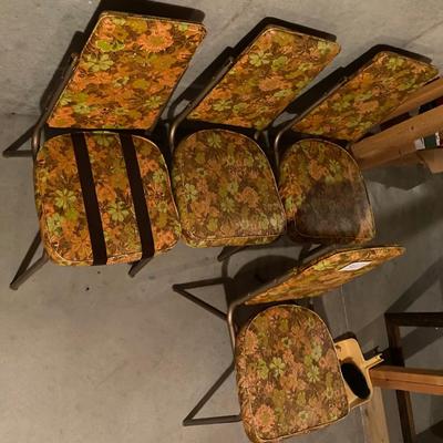 4 Vintage Kitchen Chairs
