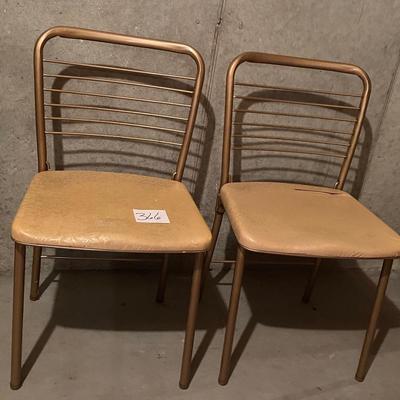 2 Metal Chairs