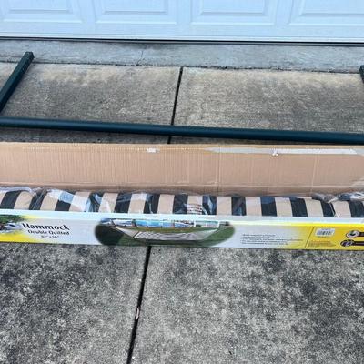 Hammock Stand with New Hammock
