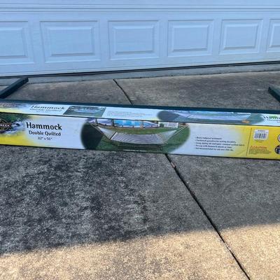 Hammock Stand with New Hammock