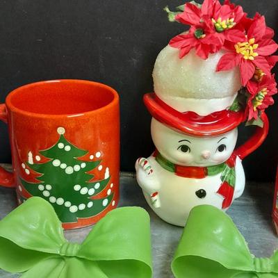 Vintage Christmas Decorations and ornaments Woven wheat wreath