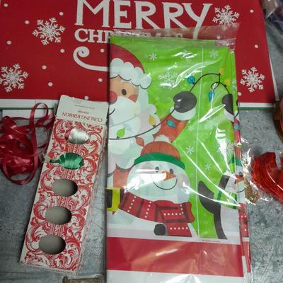 Christmas and other Holiday wrapping, Greeting cards, bows ribbon and more