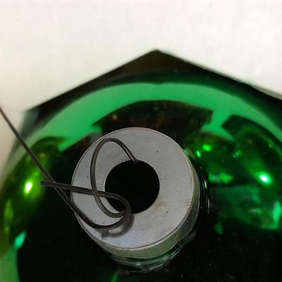 Glass Christmas Bulb ornaments - different colors like Shiny Brite