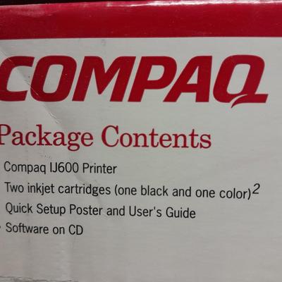 Compaq IJ600 Printer with new Computer speakers