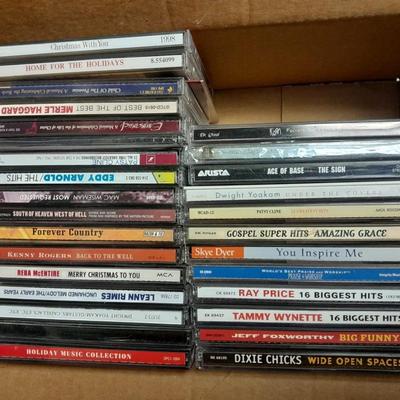 Variety of music on Compact Disks CD'S, Ace of base, Korn, Tammy Wynette, Jeff Foxworthy and more