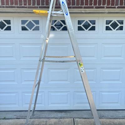 WERNER 8ft Aluminum Ladder