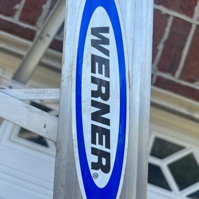 WERNER 8ft Aluminum Ladder