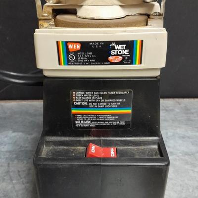Electronic WEN wet stone machine / Tool for Knives, Drill Bits, Scissors Sharpener Model 2900