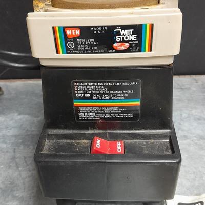 Electronic WEN wet stone machine / Tool for Knives, Drill Bits, Scissors Sharpener Model 2900