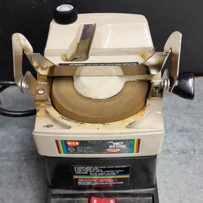 Electronic WEN wet stone machine / Tool for Knives, Drill Bits, Scissors Sharpener Model 2900
