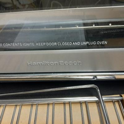 Hamilton Beach Countertop oven / toaster oven with Rotisserie