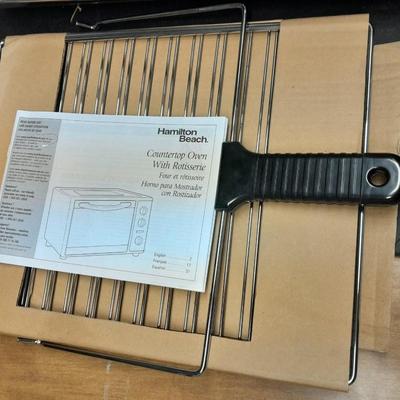 Hamilton Beach Countertop oven / toaster oven with Rotisserie