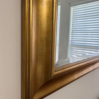 Large Gold Wall Mirror