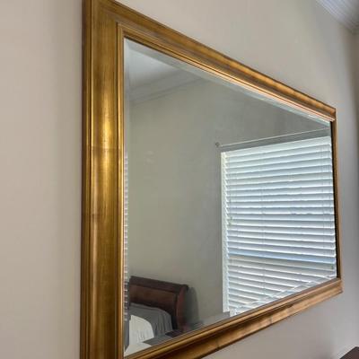 Large Gold Wall Mirror