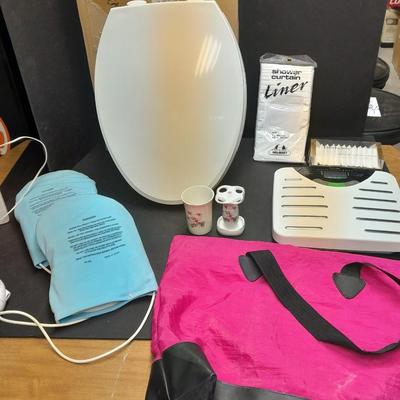 Restroom Accessories, toilet seat replacements, scale, Shower curtain, Access bar and much more