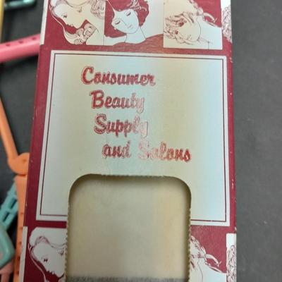 Vintage Plastic perm rods Rollers Curlers Different sizes