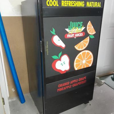 Juice A-peel fruit Juices Vending machine no keys comes with manuals