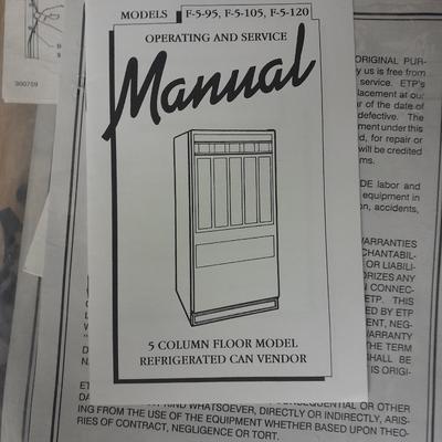 Juice A-peel fruit Juices Vending machine No keys comes with manual