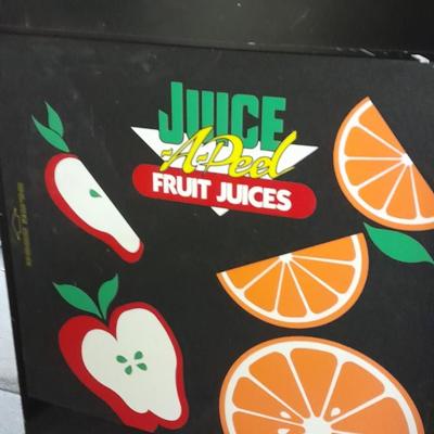 Juice A-peel fruit Juices Vending machine No keys comes with manual