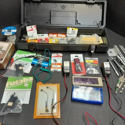 ASI Ohmmeter, RC Futaba items New in package, Wire accessories, Solar battery charger, and more RC Boat items