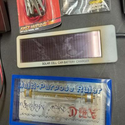 ASI Ohmmeter, RC Futaba items New in package, Wire accessories, Solar battery charger, and more RC Boat items