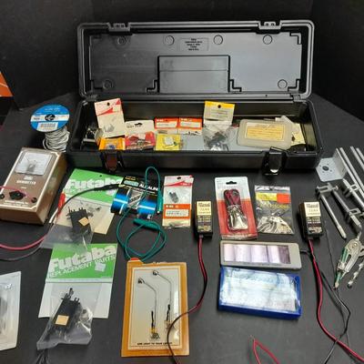 ASI Ohmmeter, RC Futaba items New in package, Wire accessories, Solar battery charger, and more RC Boat items