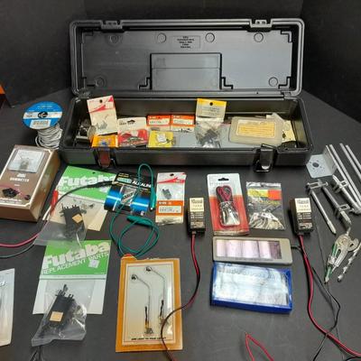 ASI Ohmmeter, RC Futaba items New in package, Wire accessories, Solar battery charger, and more RC Boat items