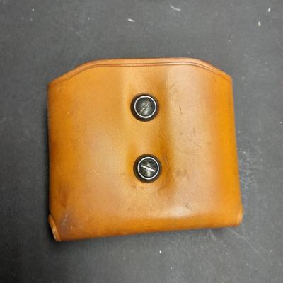 Leather holster and pouches