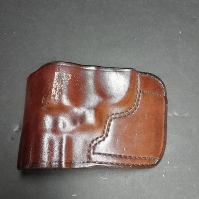 Leather holster and pouches